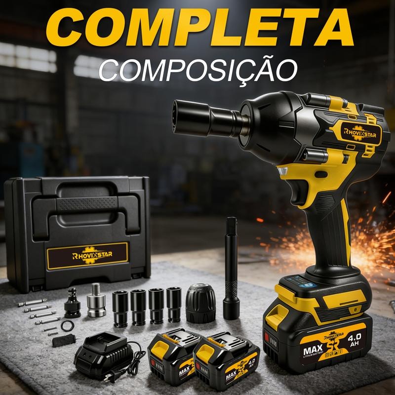 Chave de Impacto Sem Fio 850Nm 20V